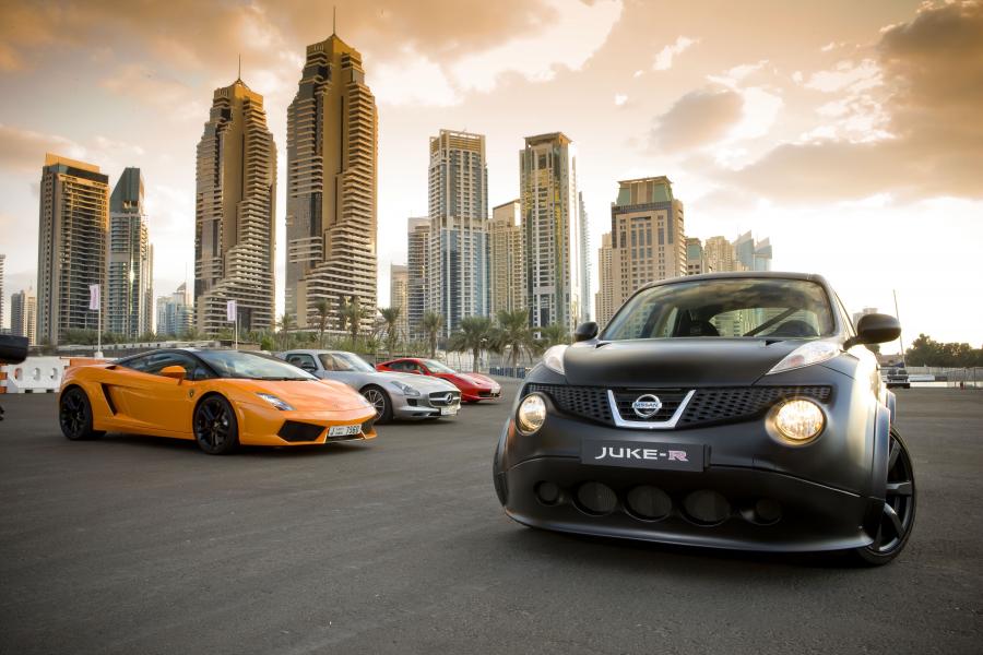  Nissan Juke-R Concept Dubai 2012 года  (фото 12 из 14)